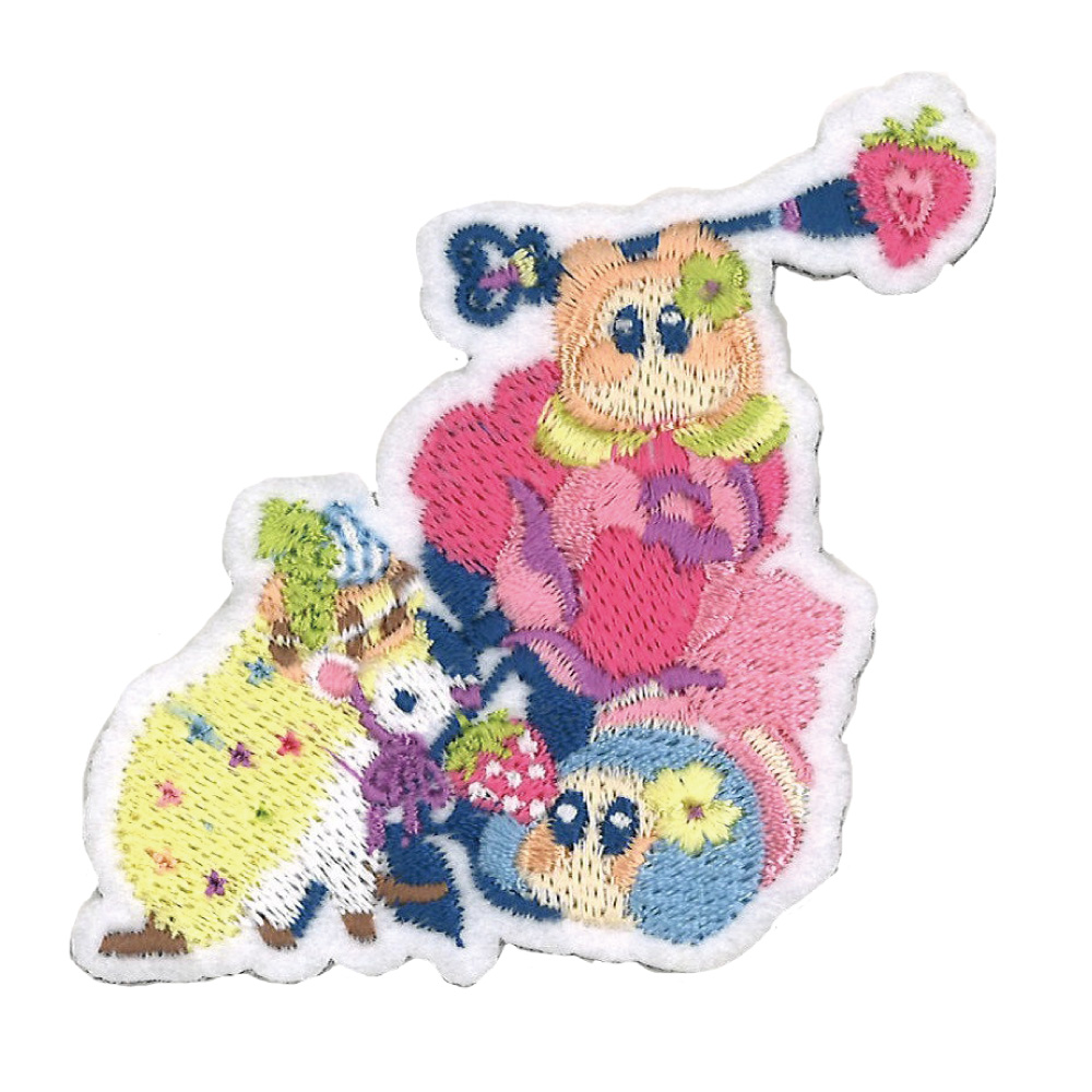 ワッペン Kirby × Kayo Horaguchi 星のカービィ アイロン シール かわいい 刺繍 キャラクター グッズ プレゼント 服