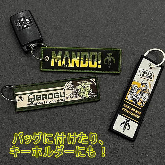 STAR WARS マンダロリアン フライトタグ ディズニー キャラクター グッズ プレゼント 関連画像1