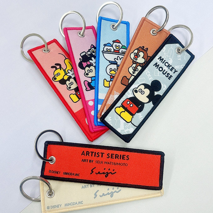 Disney（ディズニー） 松本セイジ コラボ フライトタグ キャラクター