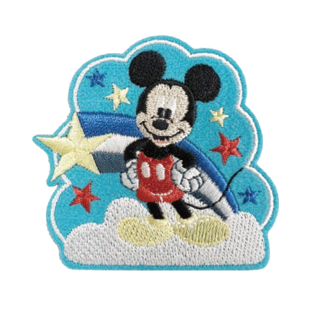 Disney ミッキー＆ミニー チップとデール プーさん ワッペン 大