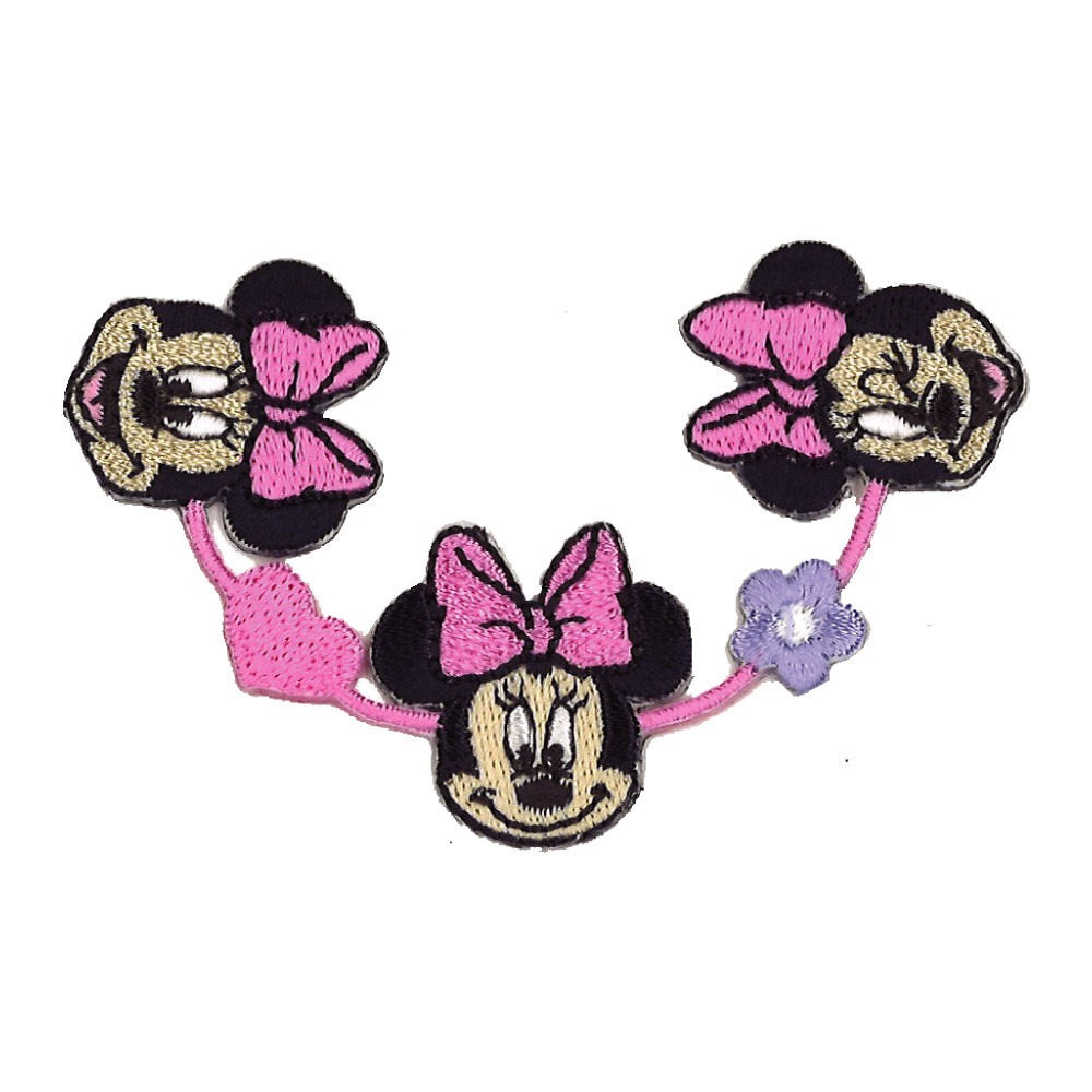 ピンクハウスワッペンブローチミッキー、ミニー Disney ミッキー＆ミニー チップとデール プーさん ワッペン 大
