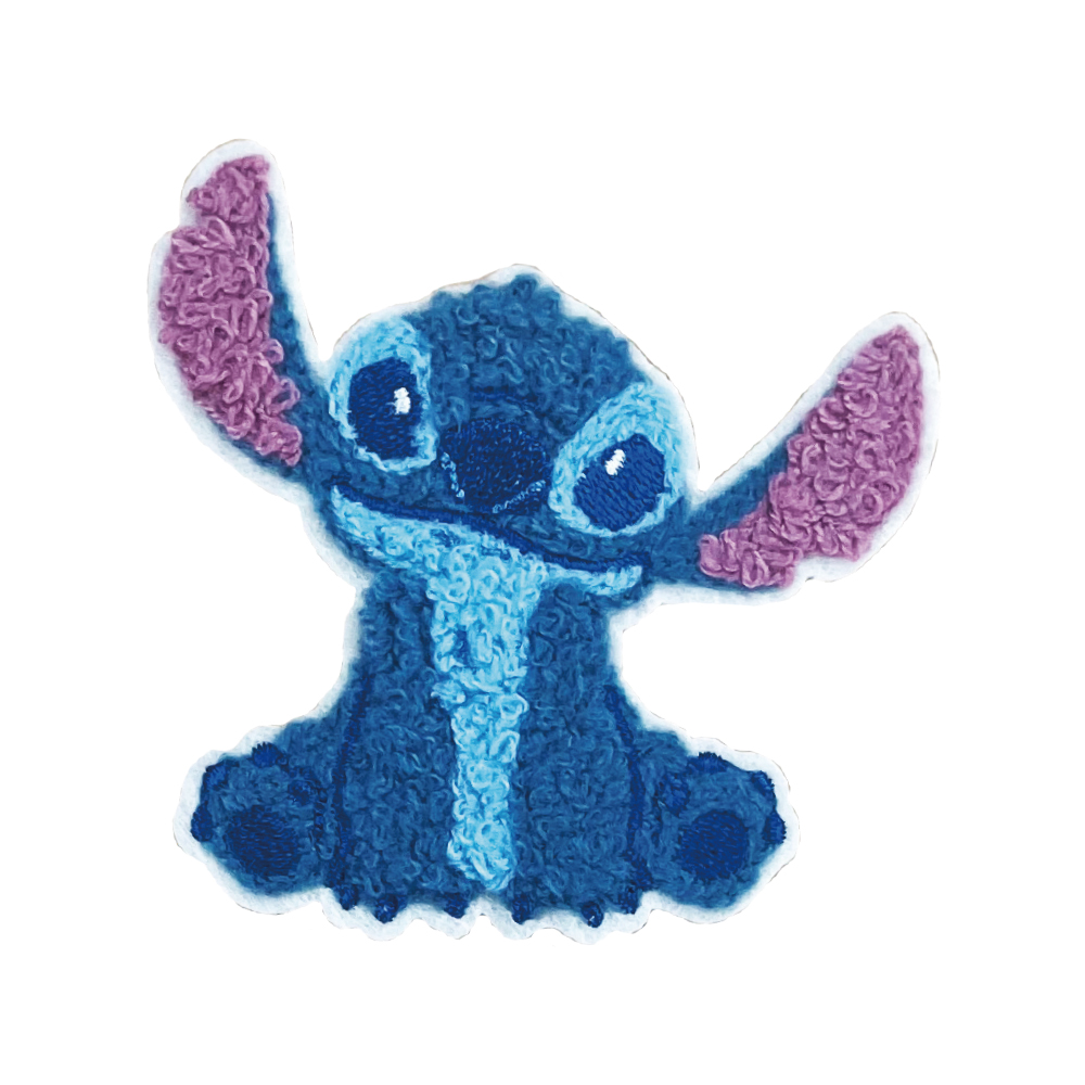 Disney スティッチ stitch ディズニー ワッペン 大 アイロン