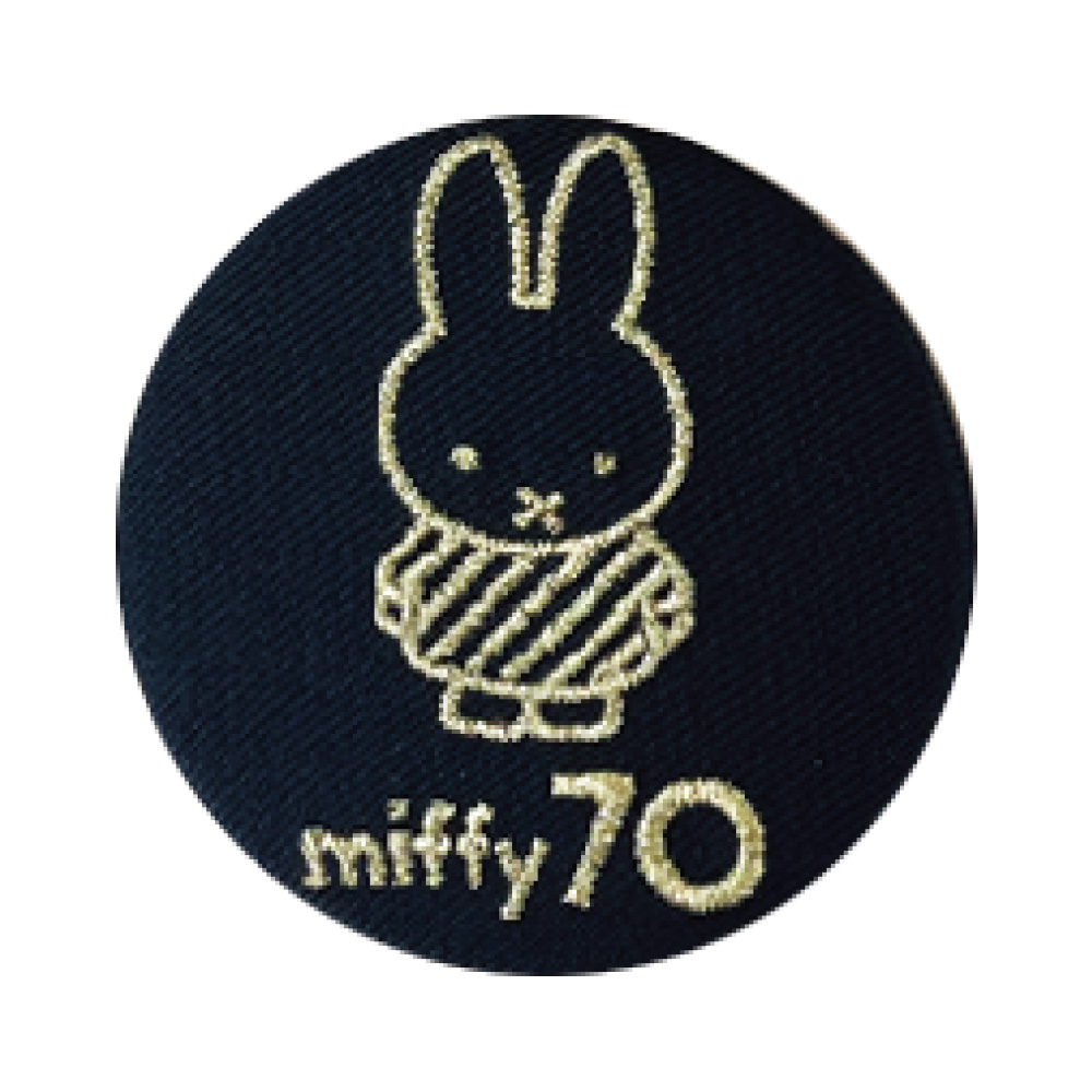 缶バッジ miffy 70th 70周年 DickBruna ミッフィー プレゼント アクセサリー キャラクター グッズ | Miffy | 01