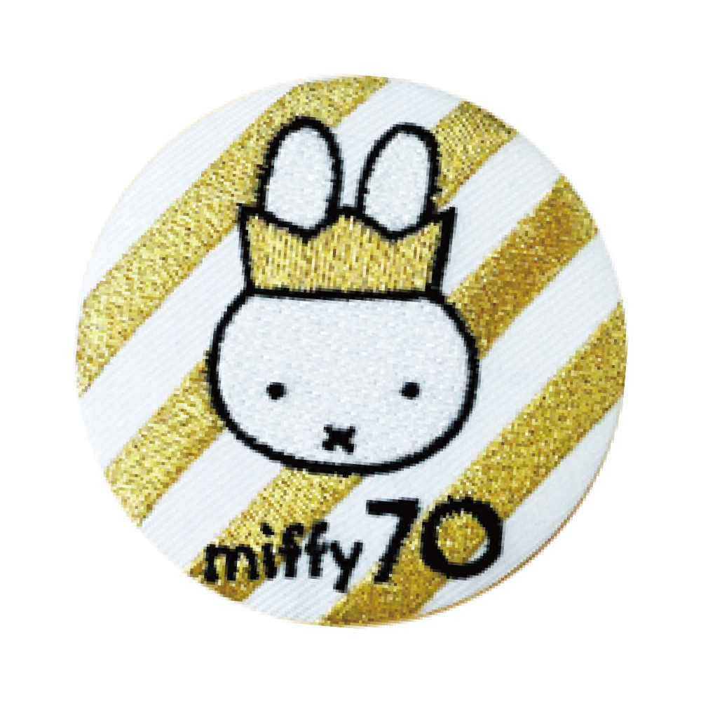 缶バッジ miffy 70th 70周年 DickBruna ミッフィー プレゼント アクセサリー キャラクター グッズ | Miffy | 02