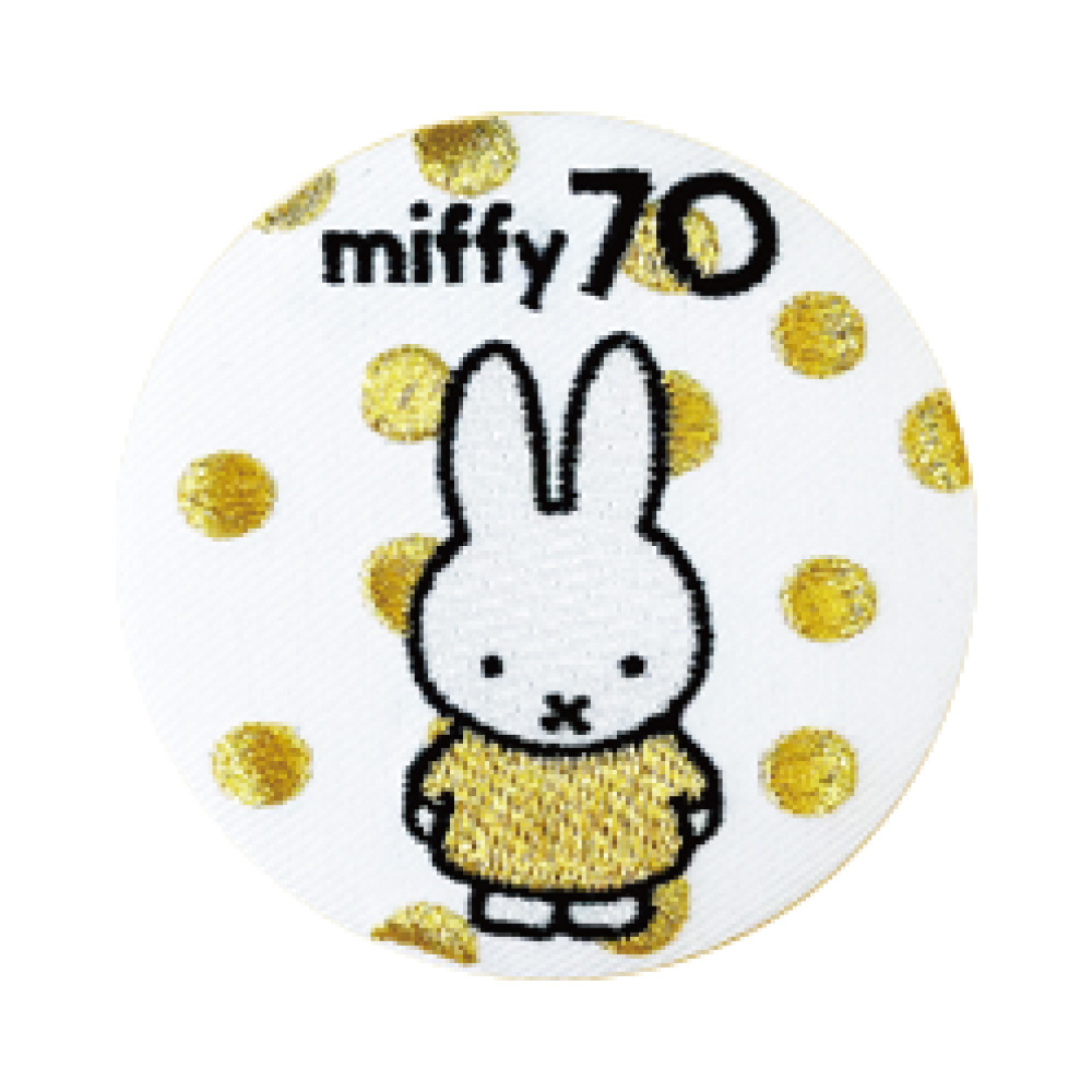 缶バッジ miffy 70th 70周年 DickBruna ミッフィー プレゼント アクセサリー キャラクター グッズ | Miffy | 03