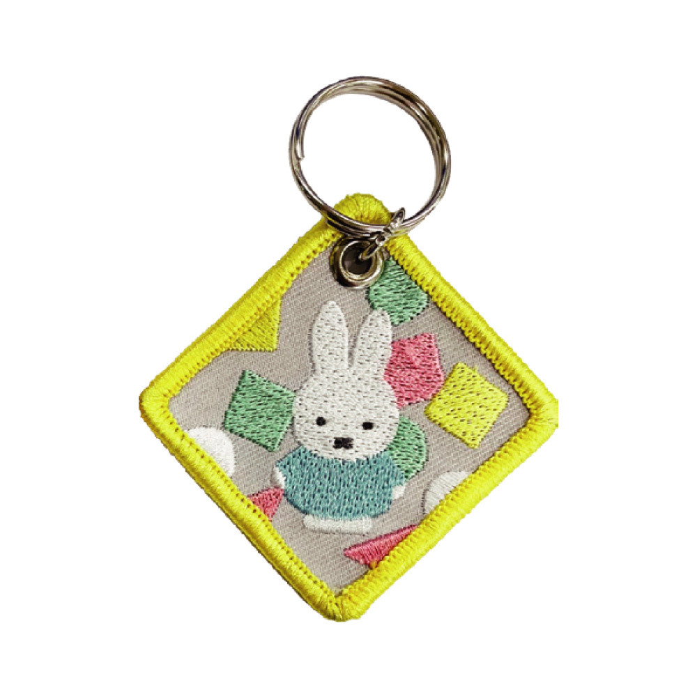 miffy オータムカラー キーホルダー プレゼント アクセサリー キャラ ストラップ 刺繍｜broderie01｜03