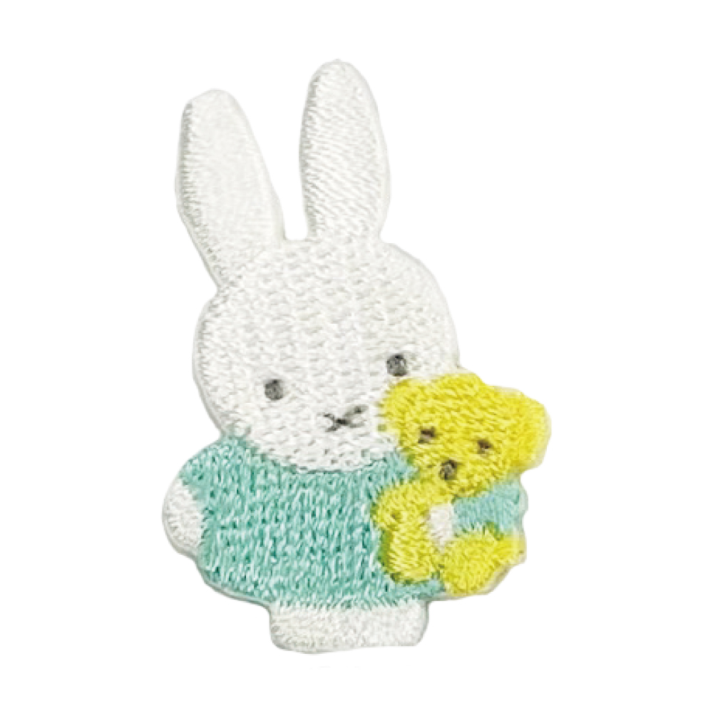 ミィミィ　ノベルティ　ワッペン　女の子 Miffy ワッペン miffy ミニワッペン パステル ミッフィー