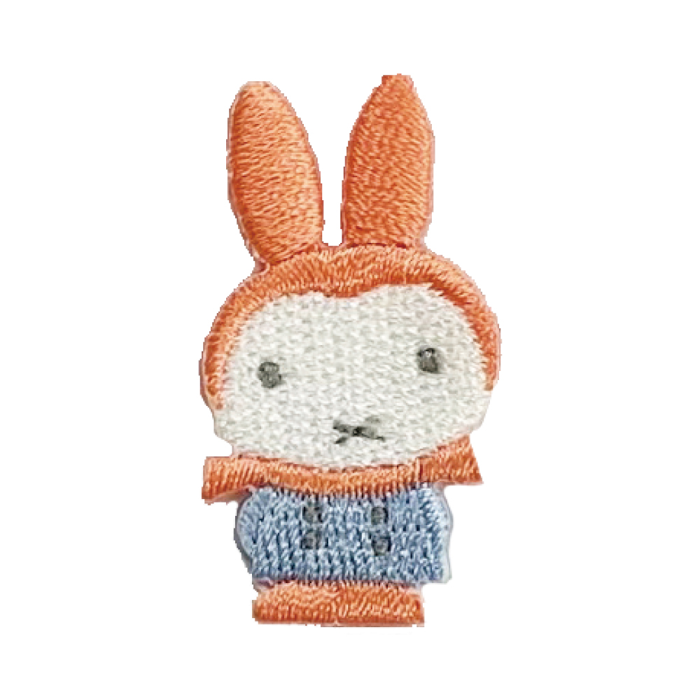 ミィミィ　ノベルティ　ワッペン　女の子 Miffy ワッペン miffy ミニワッペン パステル ミッフィー