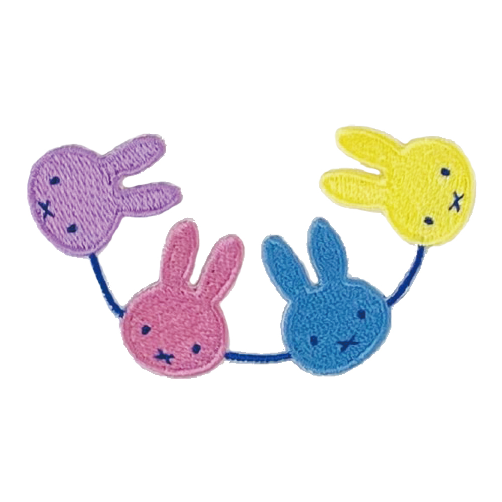 Miffy MIFFYandROSE ワッペン DickBruna ミッフィー アイロン