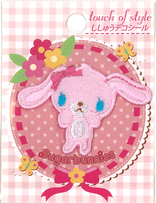 sanrio（サンリオ） 刺繍 デコシール シュガーバニーズ キャラ マーク
