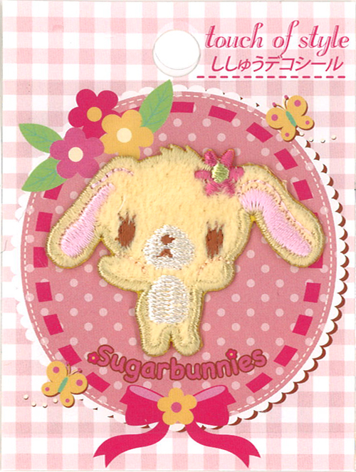 sanrio（サンリオ） 刺繍 デコシール シュガーバニーズ キャラ マーク