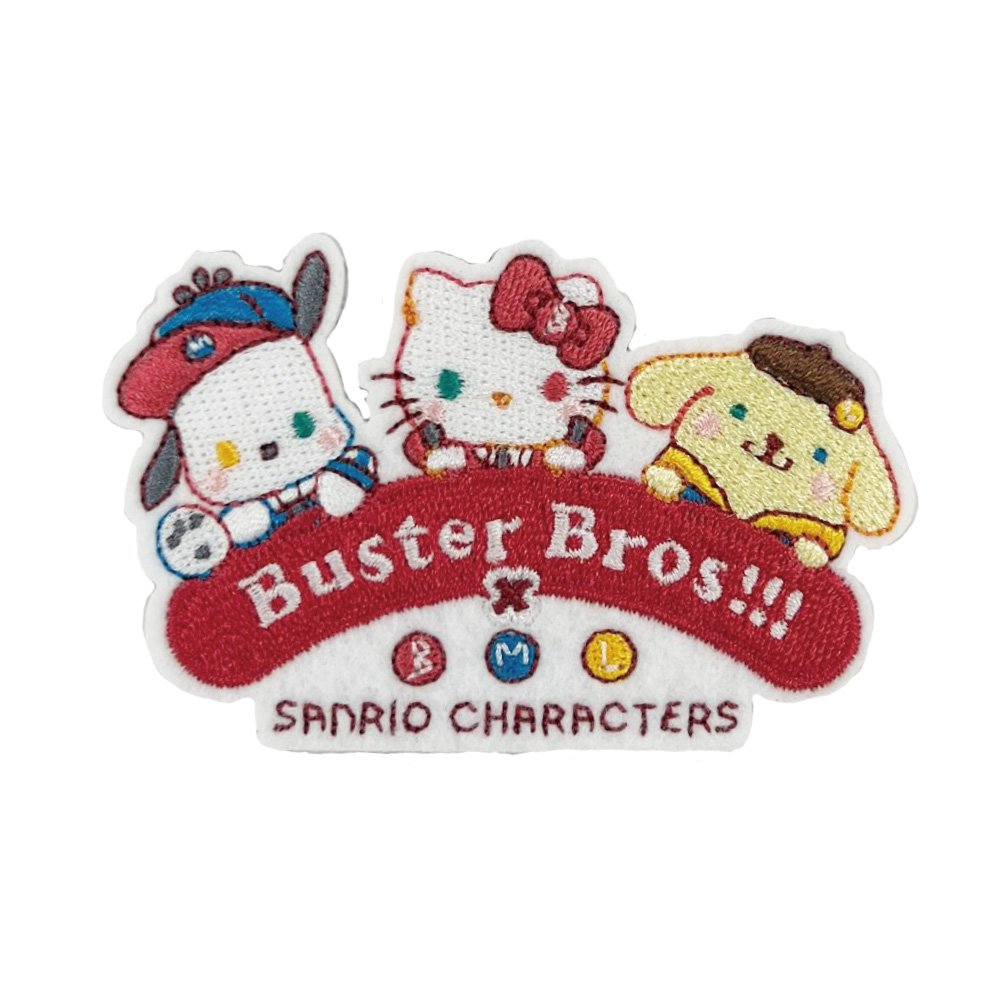 sanrio（サンリオ） ヒプノシスマイク ロゴ ワッペン アイロン シール