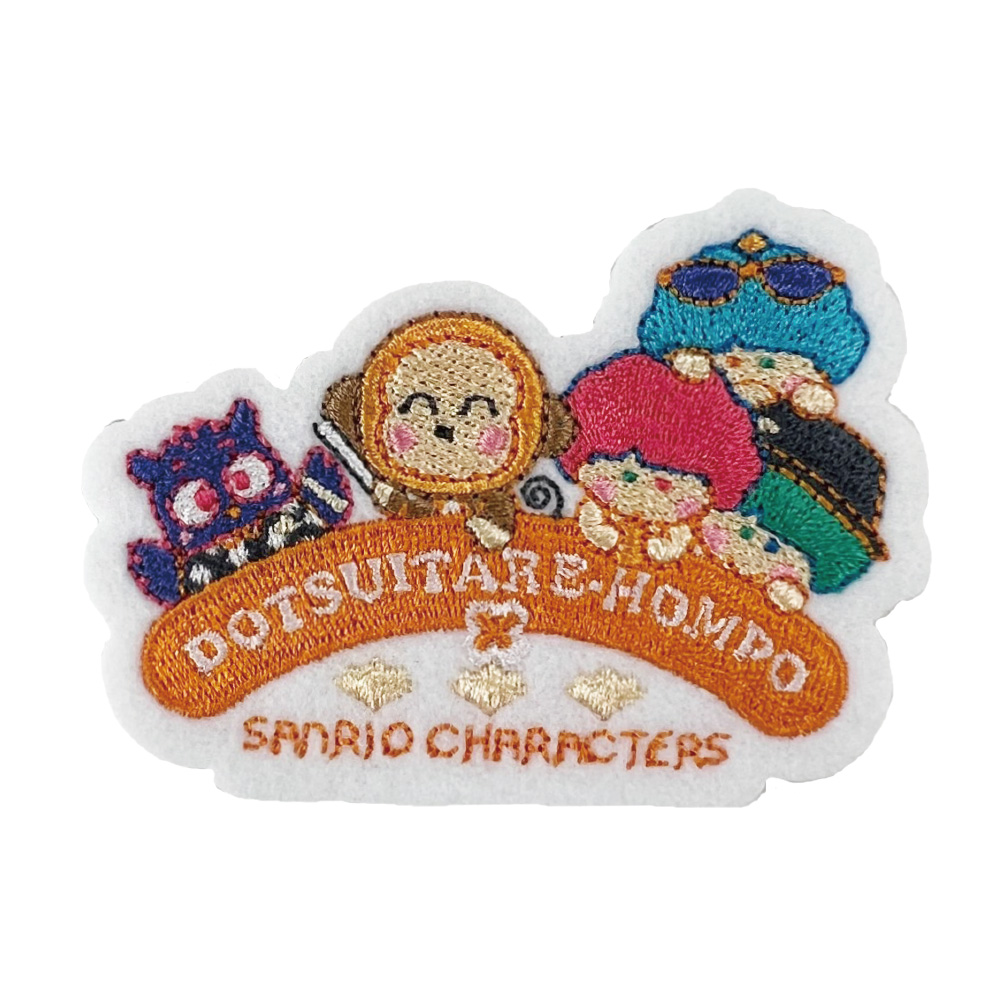 sanrio（サンリオ） ヒプノシスマイク ロゴ ワッペン アイロン シール