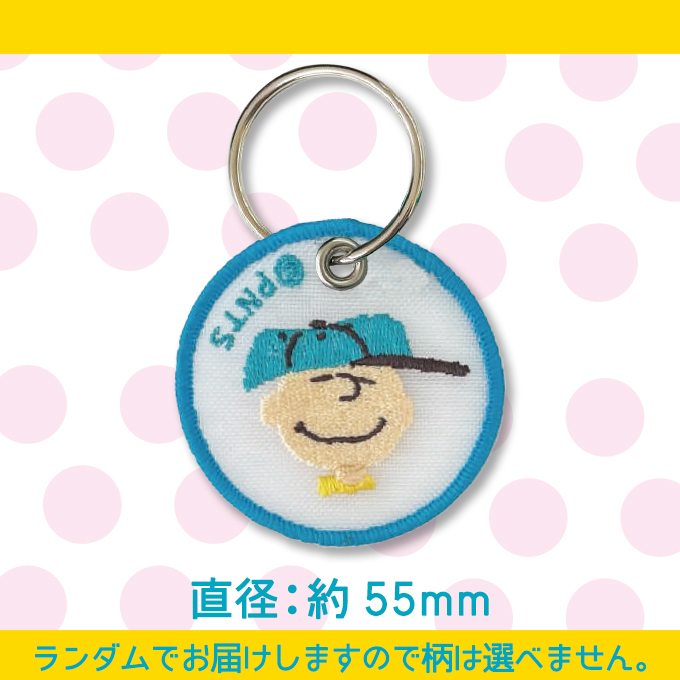PEANUTS スヌーピー キーホルダー チャーム シアー 透け感 かわいい 刺繍 キャラクター グッズ プレゼント 服 関連画像5