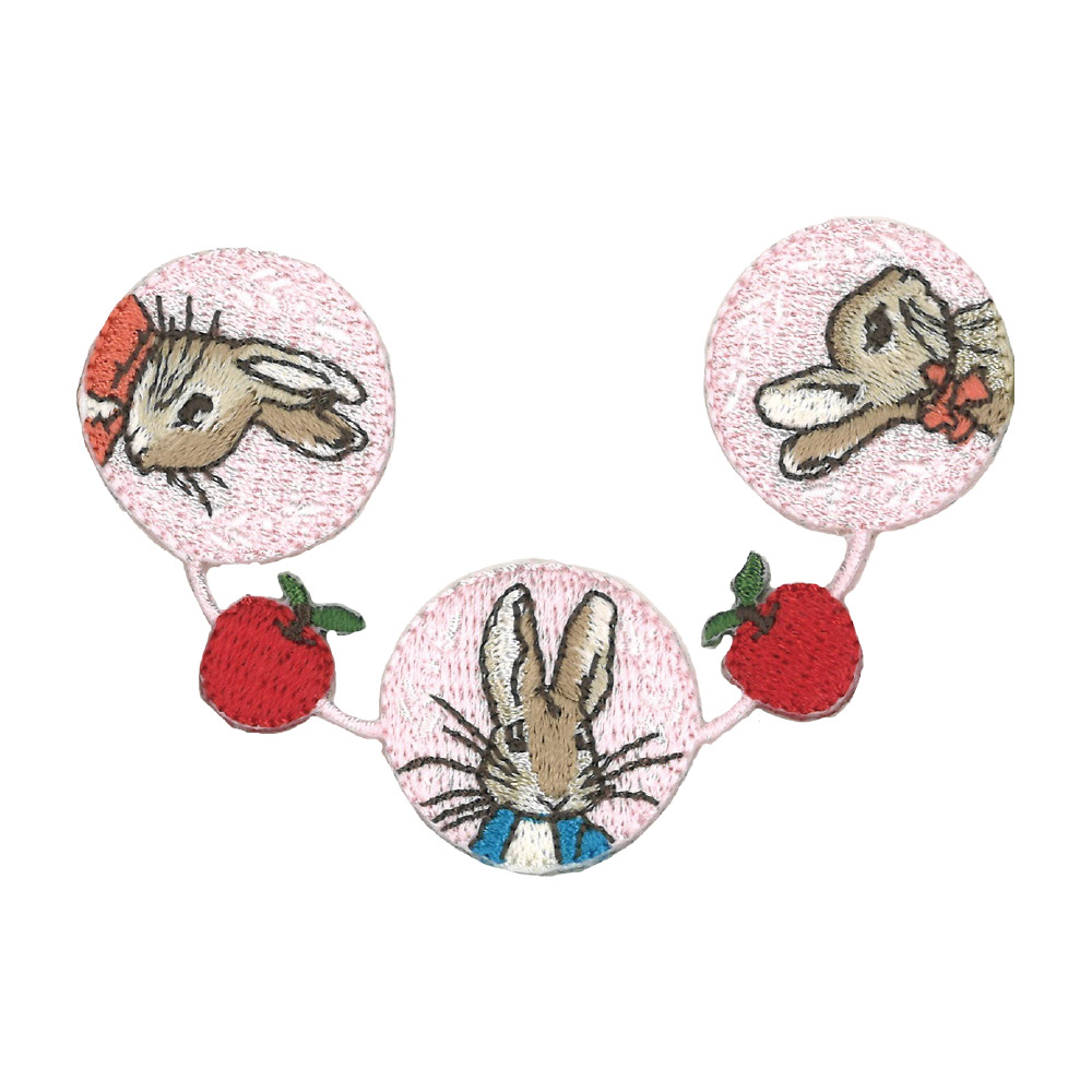 ピーターラビット（PETER RABBIT） ワッペン アイロン シール かわいい