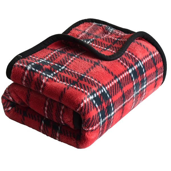 タオルショップブルーム ひざ掛け ブランケット スナップボタン付き