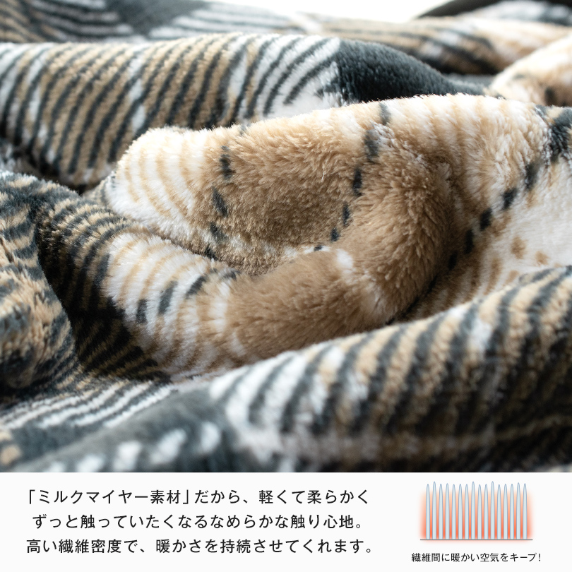 ブランケット 着る毛布 暖かい 北欧 おしゃれ チェック柄