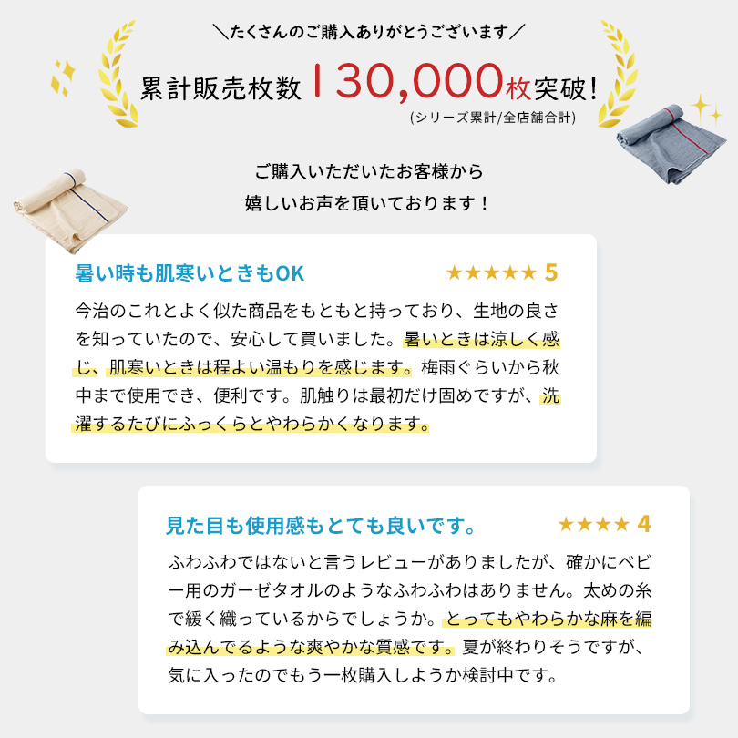 タオルケット　今治タオル 