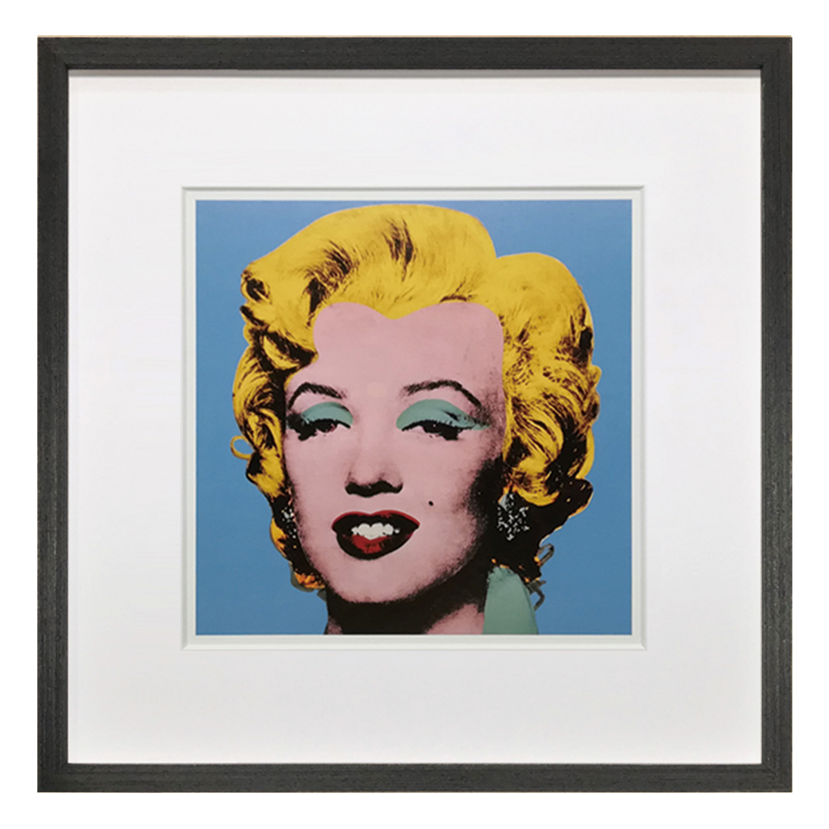 額縁付き アートポスター アンディ・ウォーホル Shot Blue Marilyn