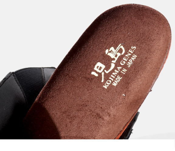 児島ジーンズ KOJIMA GENES LELAX 足袋スニーカー LX-8007 牛革