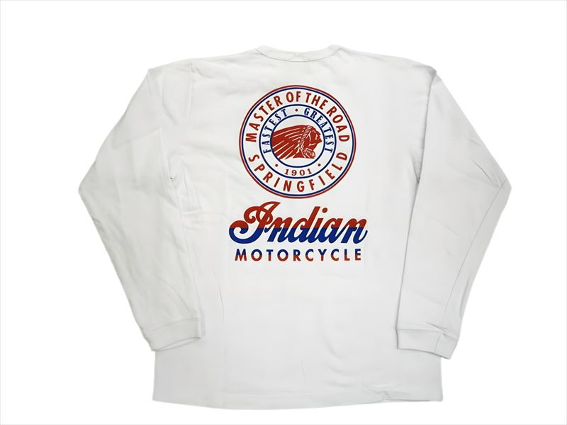 INDIAN インディアンモーターサイクル MORTORCYCLE 長袖Tシャツ