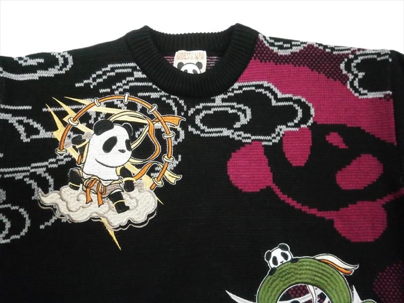 PANDIESTA（パンディエスタ） セーター 533200 風神雷神パンダ