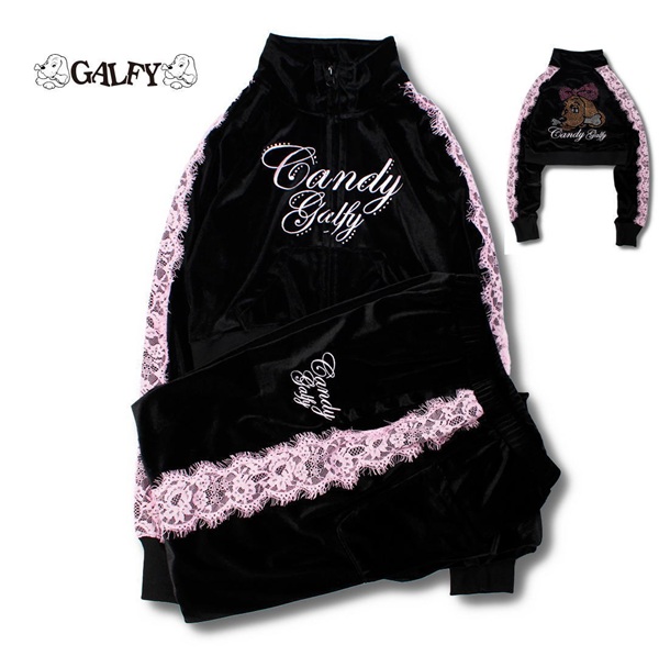 GALFY（ガルフィー） CANDY GALFY キャンデイ ベロア セットアップ