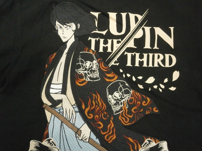 ルパン三世 LUPIN THE THIRD 半袖Tシャツ LPN-2104 刺繍 