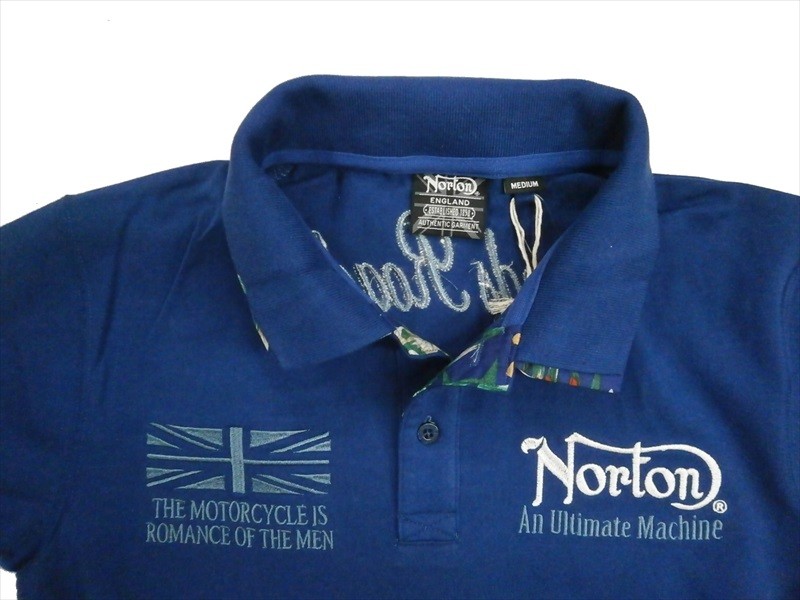 ノートン（NORTON） Norton/ノートン・ポロシャツ 72N1212 ボタニカル 