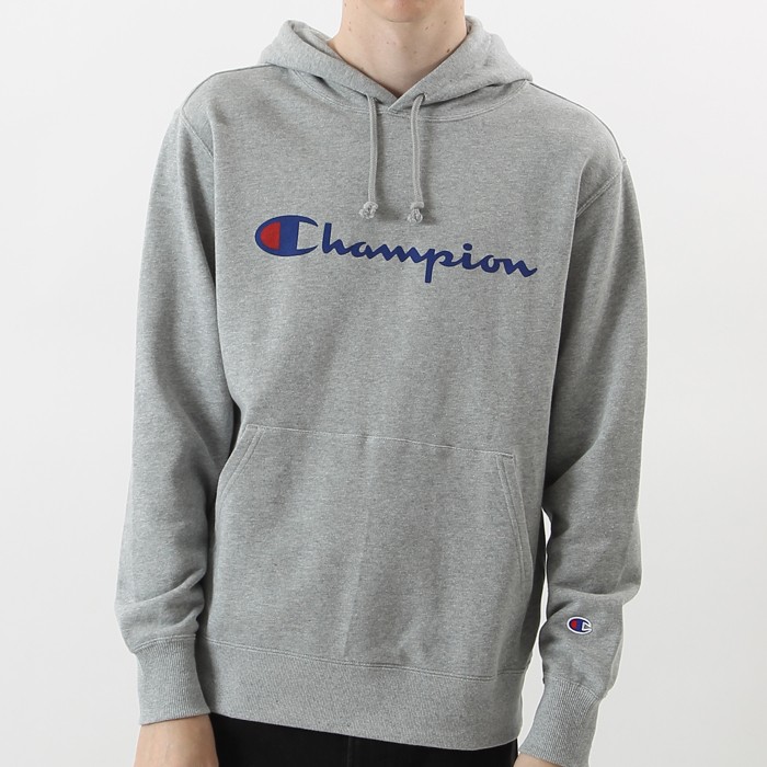 Champion チャンピオン パーカー C3-Q102 ロゴプリント ベーシック