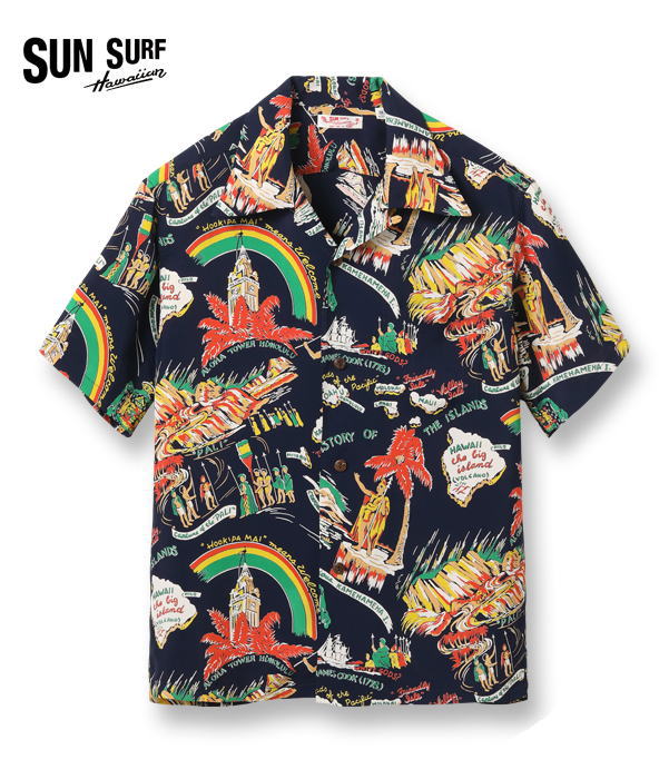 SUN SURF サンサーフ アロハシャツ SS39013 
