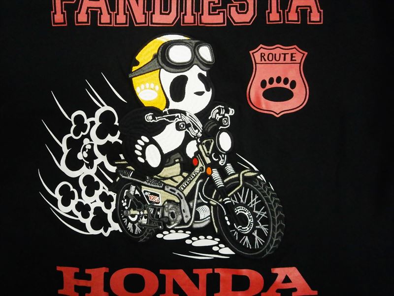 パンディエスタ PANDIESTA×Honda(ホンダ) コラボ 半袖Tシャツ 523501