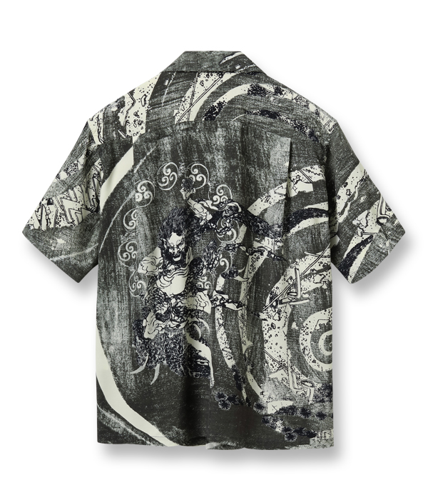 美品 sunsurf　葛飾北斎　釈迦御一代記図会ー六 アロハシャツ SUN SURF サンサーフ × 葛飾北斎 スペシャルエディション 日本の
