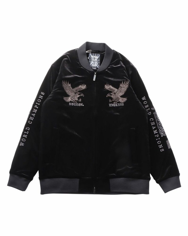 ノートン（NORTON） スカジャン 261N1601 総刺繍 イーグル ベロア