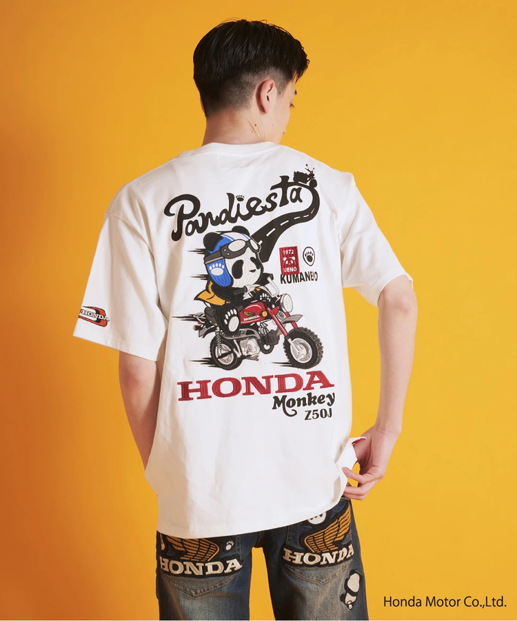 パンディエスタ PANDIESTA×Honda(ホンダ) コラボ 半袖Tシャツ 523500 