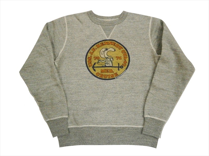 バズリクソンズ　トレーナー　スヌーピー BUZZ RICKSON'S バズリクソンズ/BUZZ RICKSON'S×PEANUTS トレーナー