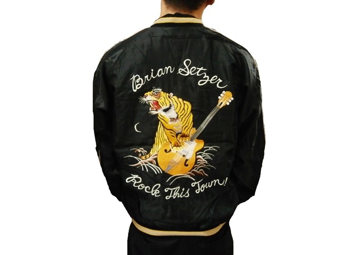 テーラー東洋×ブライアンセッツァー限定コラボスカジャン テーラー東洋【BRIAN SETZER×TAILOR TOYO】ブライアンセッツァー
