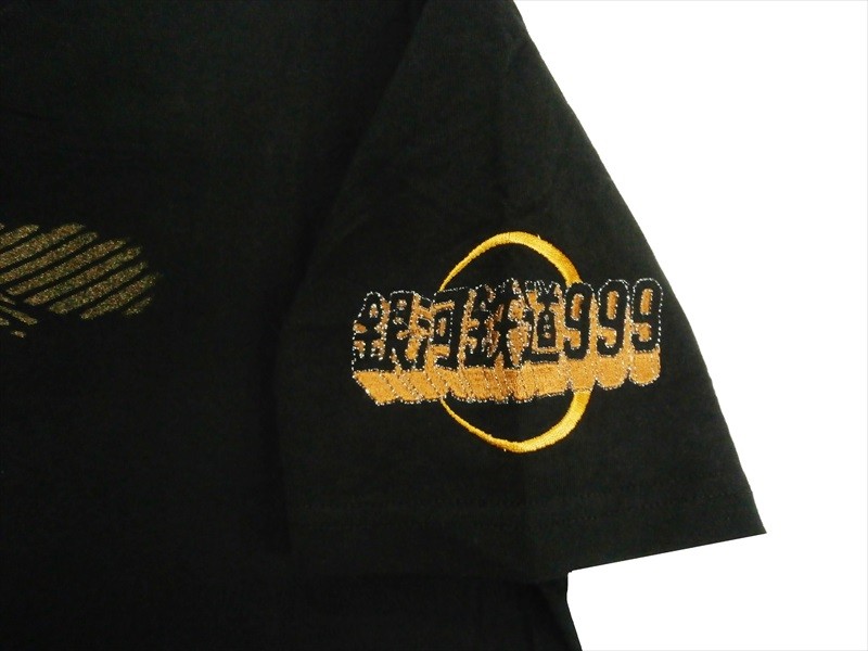 絡繰魂×銀河鉄道999 コラボ 40周年記念 半袖Tシャツ 292002 刺繍