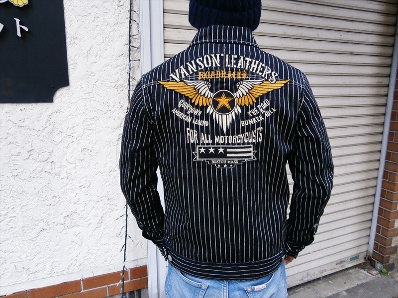 VANSON バンソン ウィングスター デニムベスト  ウォバッシュ　XL Amazon | [バンソン] ウィングスター デニムベスト NVSV-2301