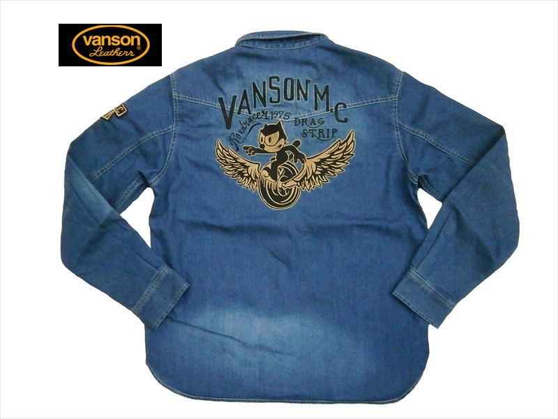 VANSON（バンソン） VANSON/バンソン×/FELIX/フィリックス コラボ 長袖