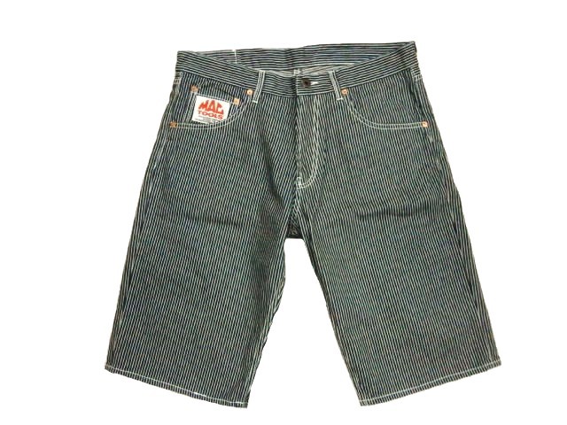 ほぼ未使用　TEDMAN×MAC TOOLS ヒッコリー　ハーフパンツ　W34 ほぼ未使用 TEDMAN×MAC TOOLS ヒッコリー ハーフパンツ W34