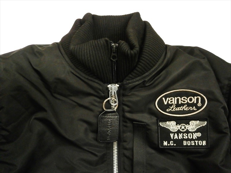 VANSON（バンソン） MA-1ジャケット NVJK-602 ワンスター・MA-1