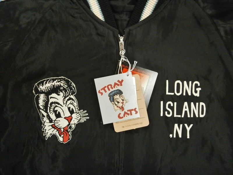 ストレイキャッツ×テーラー東洋 コラボスカジャン 東洋スカジャン【STRAY CATS/ストレイキャッツ×TAILOR TOYO