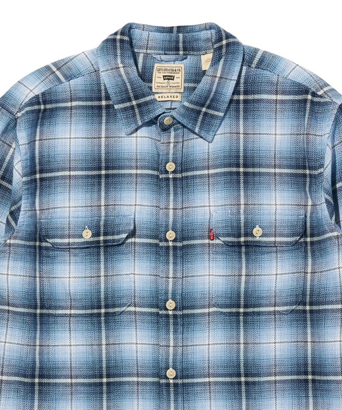Levi's（リーバイス） 長袖 チェックシャツ JACKSON ワーカーオーバー