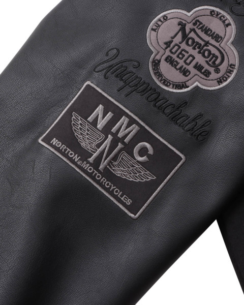 ノートン（NORTON） スタジアムジャンバー 243N1707 モノトーン サガラ