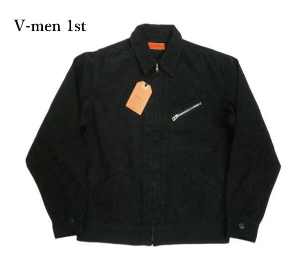 V-men 1st ブイメン ダック ステンカラーブルゾン コットン スイング V-men 1st ブイメン ダック ステンカラーブルゾン コットン スイング