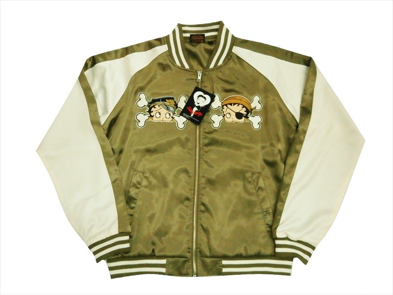 ローブローナックル/LOWBLOW KNUCKLE×ベティブープ コラボ スカジャン