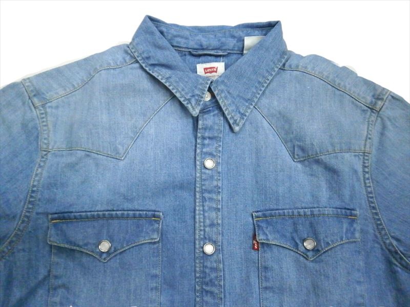 リーバイス Levi's バーストゥー 長袖 デニム ウェスタンシャツ長袖