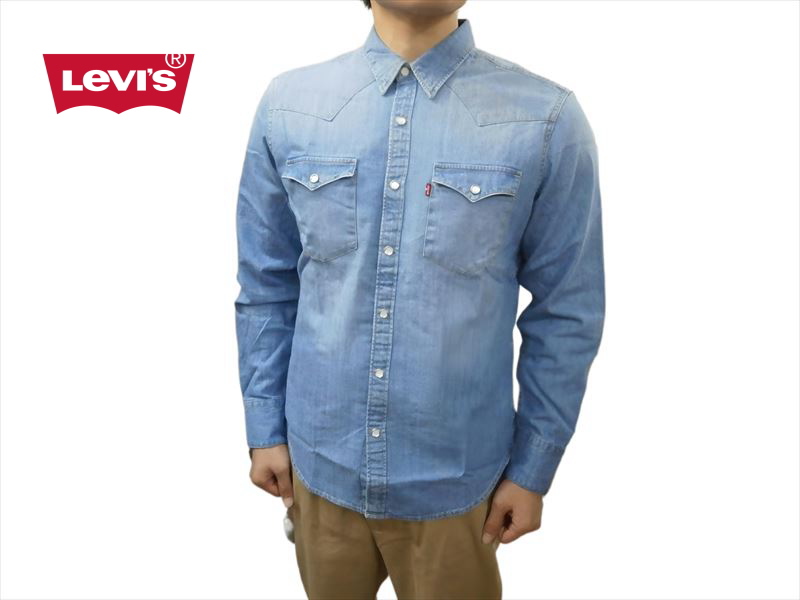 リーバイス Levi's バーストゥー 長袖 デニム ウェスタンシャツ長袖 