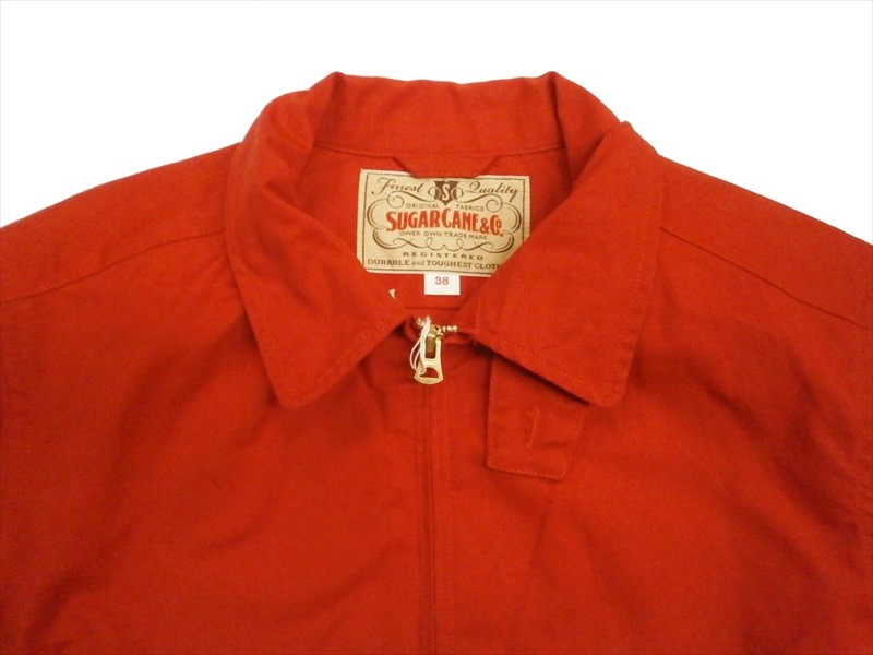 SUGAR CANE CANE/シュガーケーン コットンドリズラージャケット